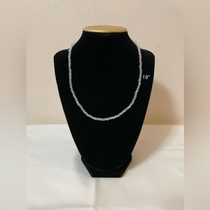 3mm Glass Crystal Beads Handmade Necklace/Choker